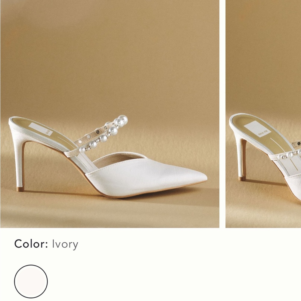 Dolce Vita Ivory Women's Heels